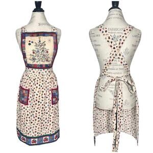 Unbranded | Women | Handmade Quilted Patchwork Christmas Theme Apron | One Size